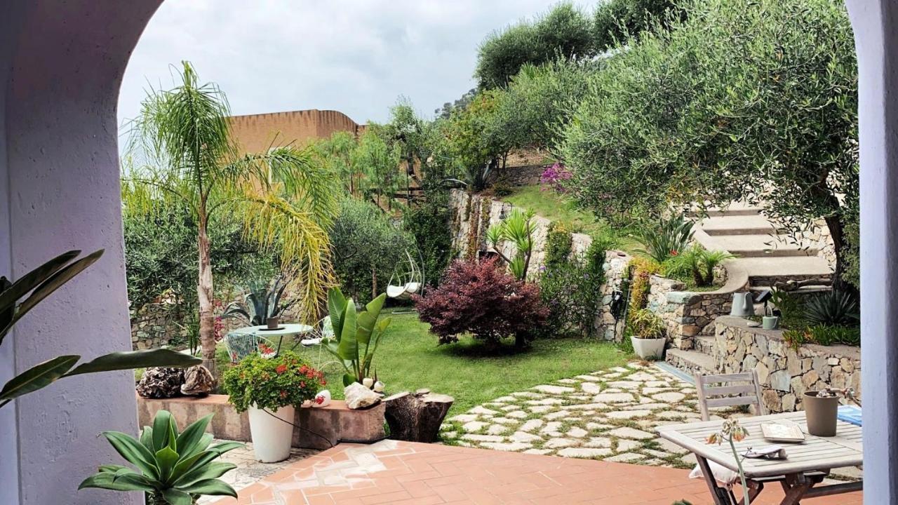 La Bouganvilla Charme & Relax Vista Mare Finale Ligure Luaran gambar